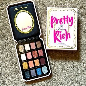 Like New Too Faced Limited Edition Pretty Rich Eyeshadow Palette